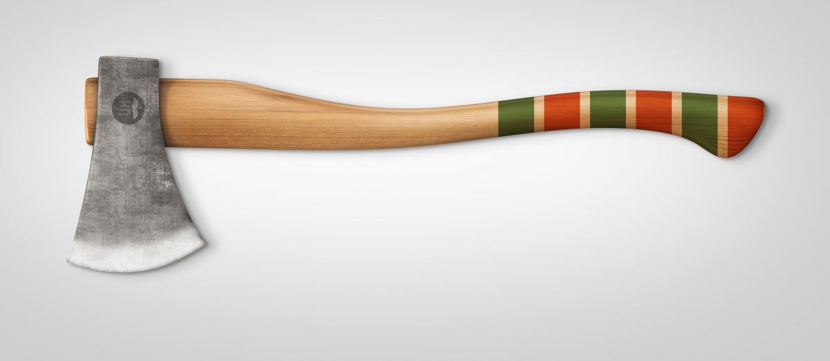 Red/Green handle finish